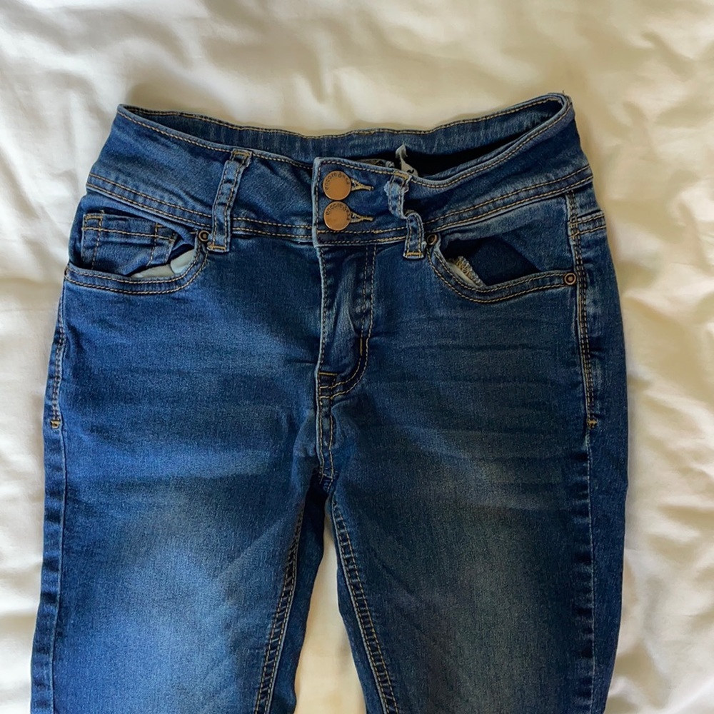 Size 0 Encore Denim Skinny Jeans